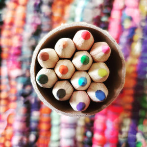Birth Mandalas and Colored Pencils